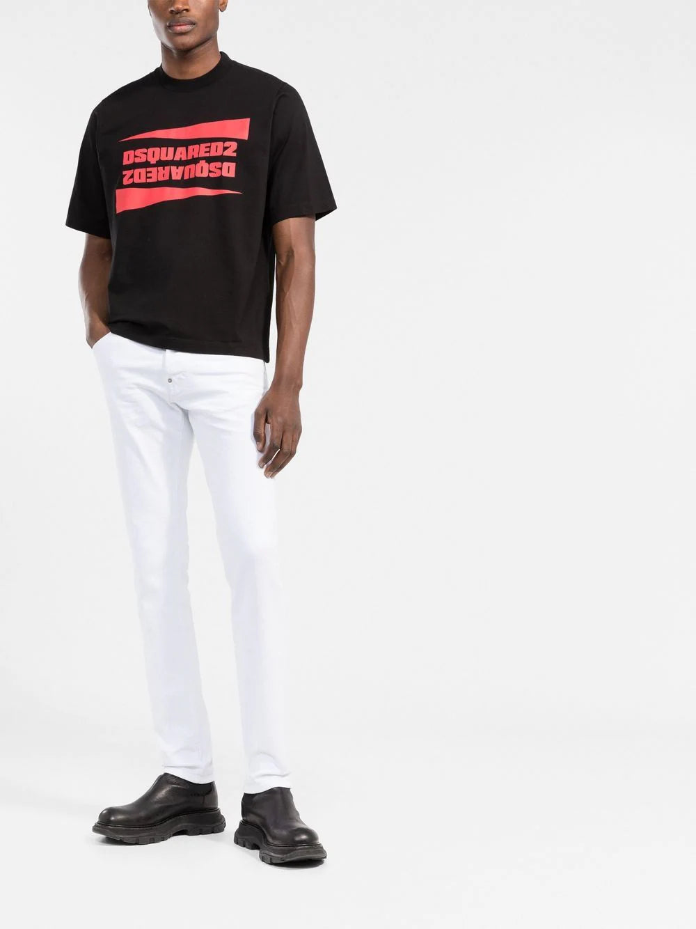 Dsquared2 logo-print crewneck T-shirt