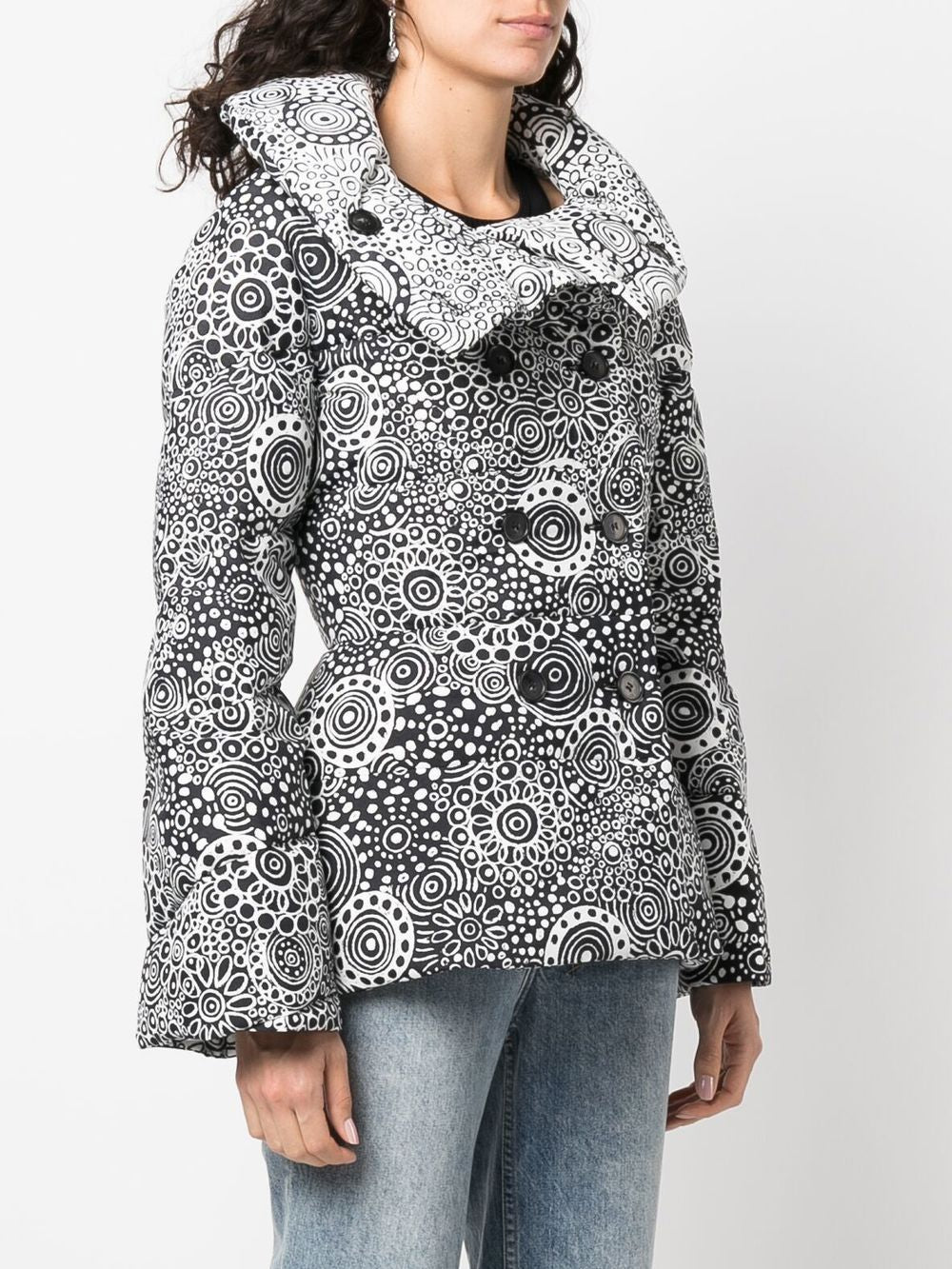 10 CORSO COMO  paisley-print puffer jacket