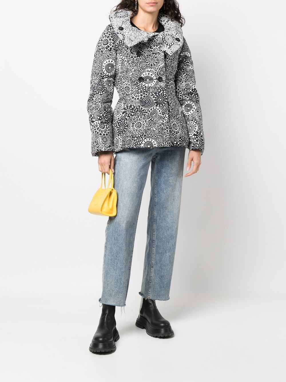 10 CORSO COMO  paisley-print puffer jacket