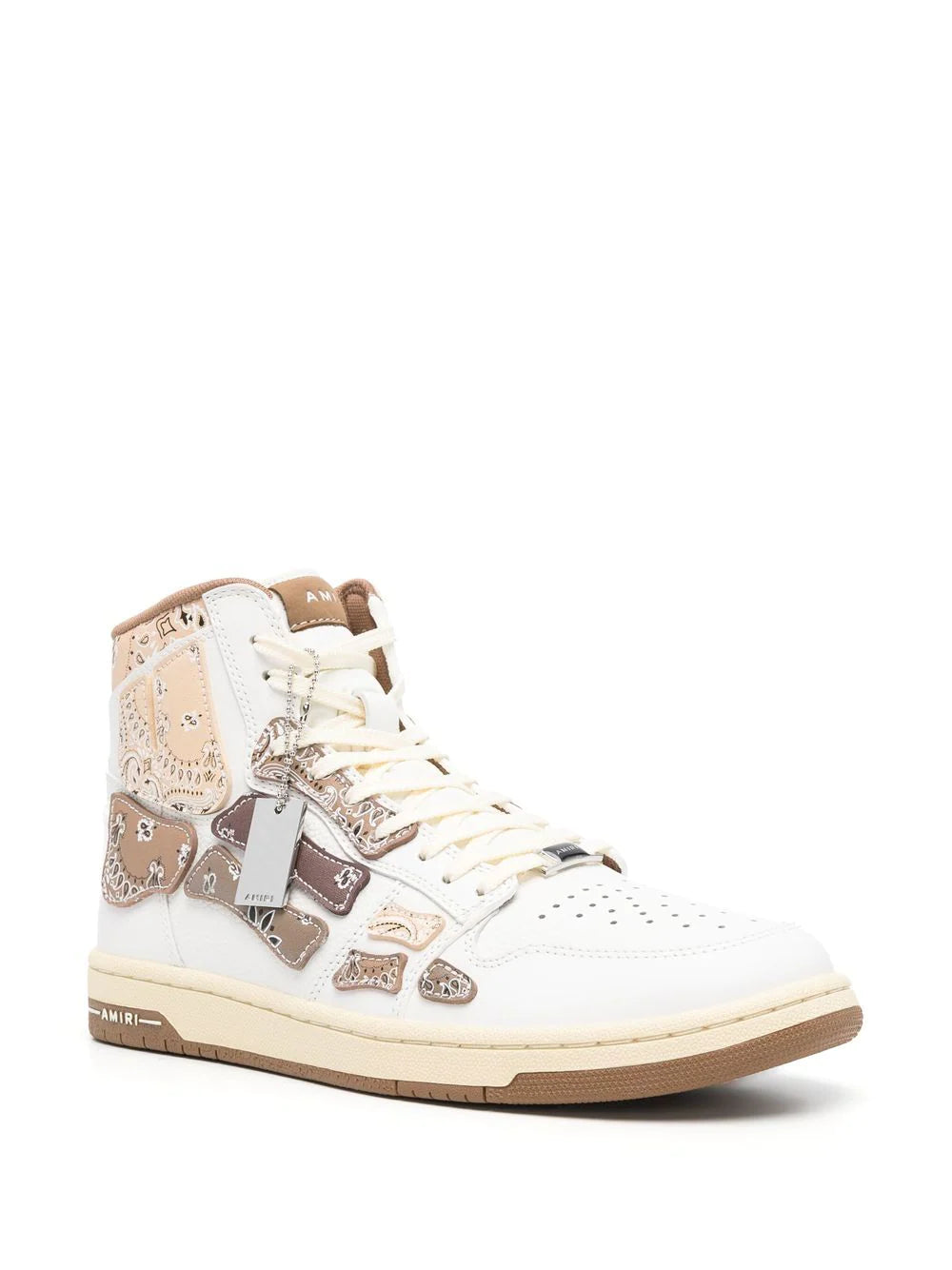 Amiri bandana panelled sneakers