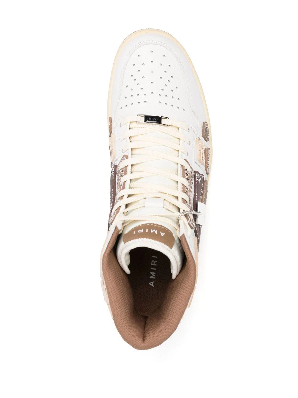 Amiri bandana panelled sneakers