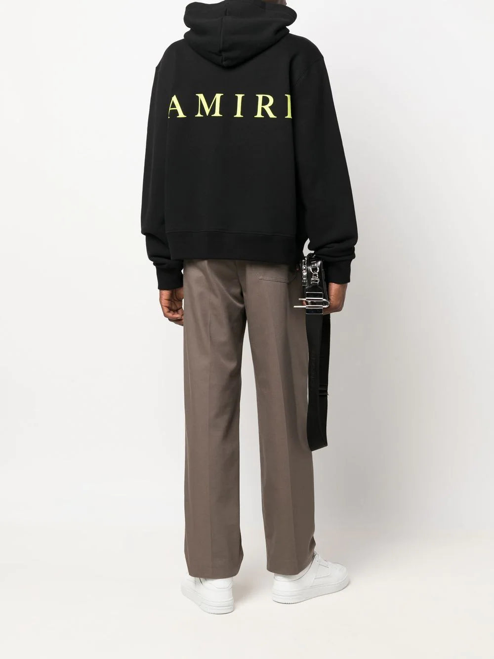 AMIRI  logo-print cotton hoodie