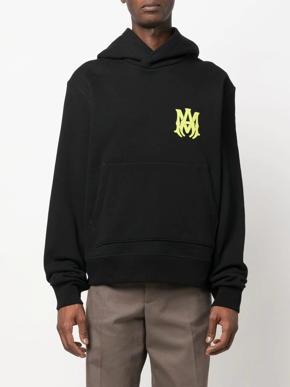 AMIRI  logo-print cotton hoodie