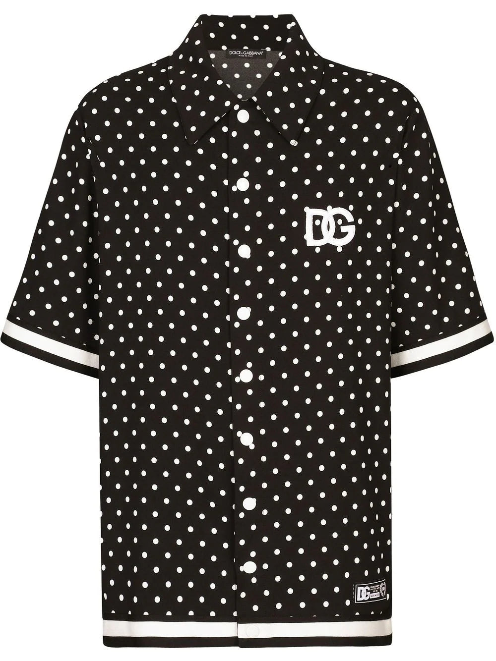 Dolce & gabbana polka-dot print shirt