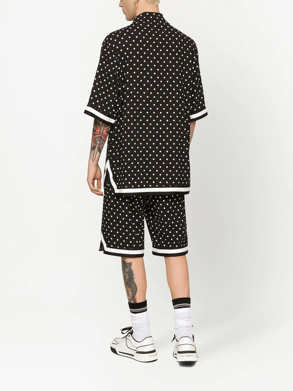 Dolce & gabbana polka-dot print shirt