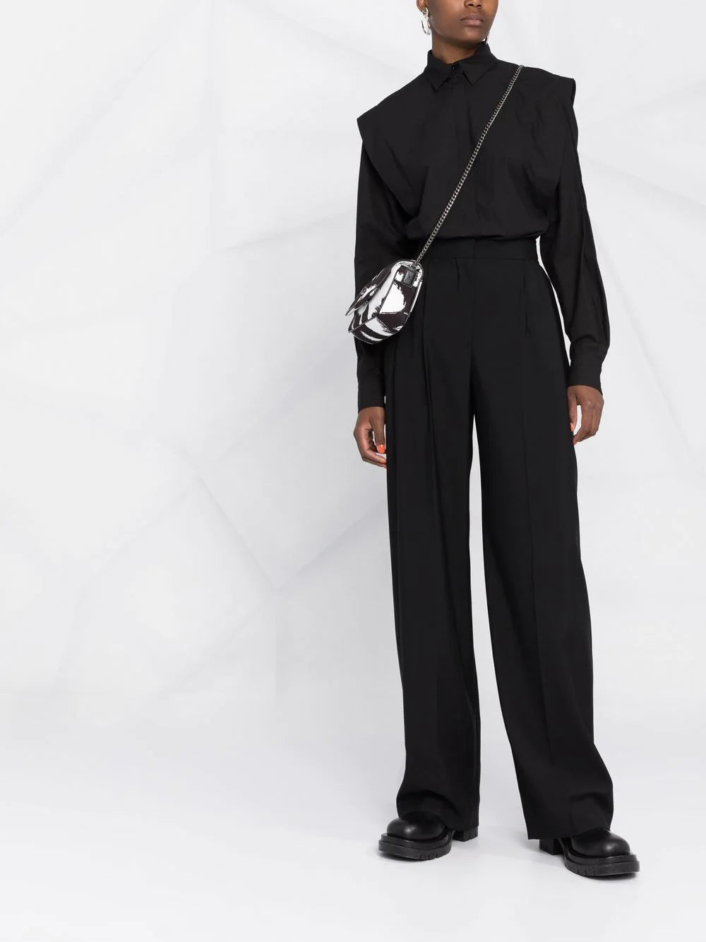 Alexander McQueen  wide-leg tailored trousers