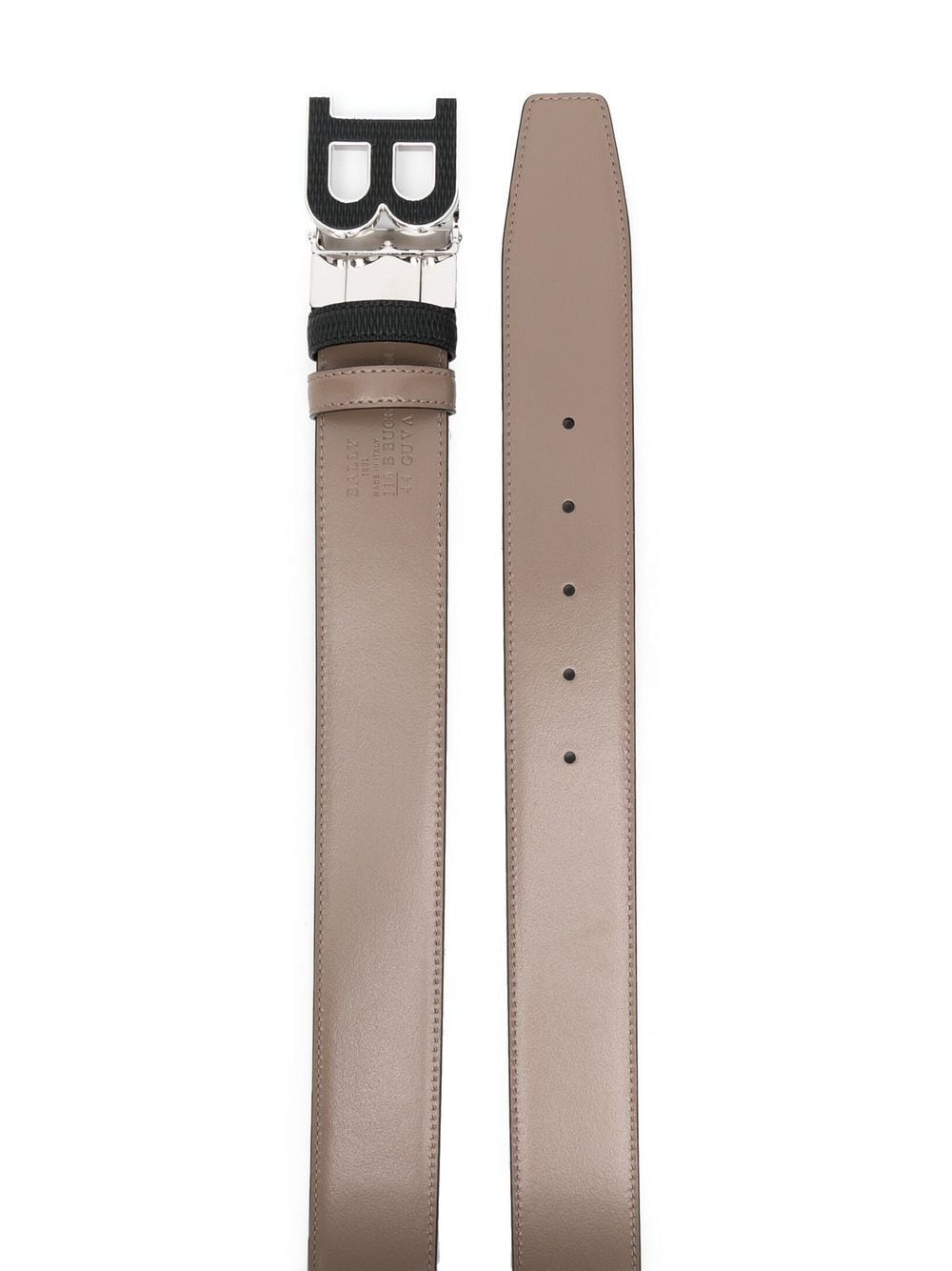 Bally logo-buckle leather belt