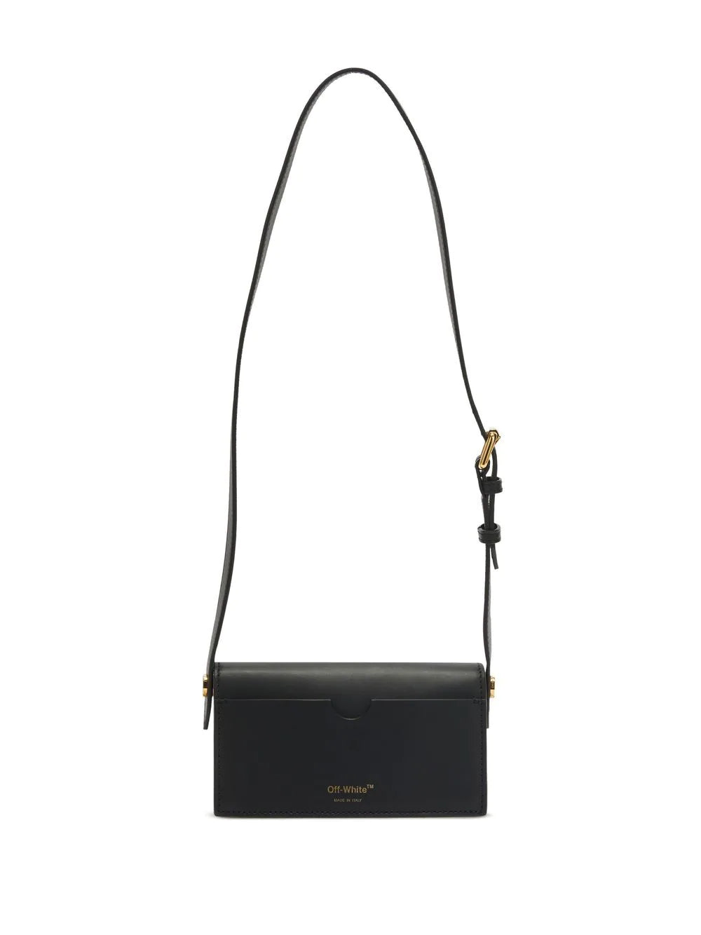 Off-white Diag-stripe leather shoulder bag