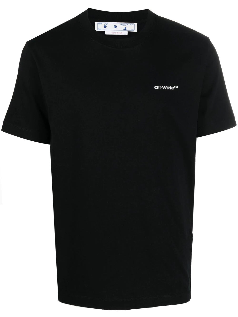 Off-white Wave Diag-stripe cotton T-shirt