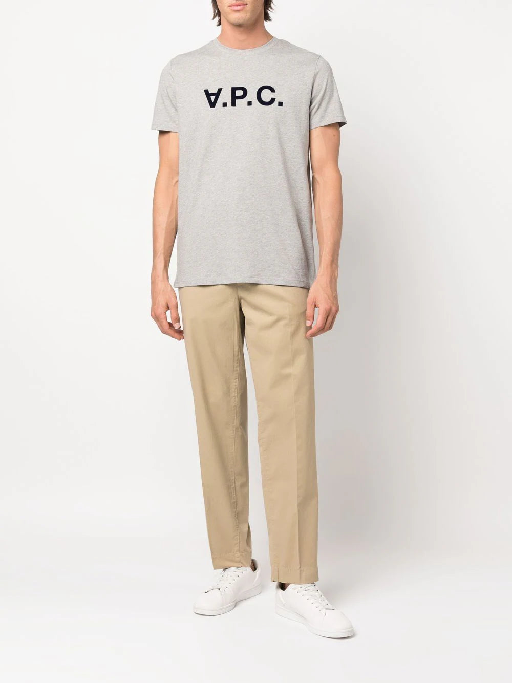A.P.C. logo-print T-shirt