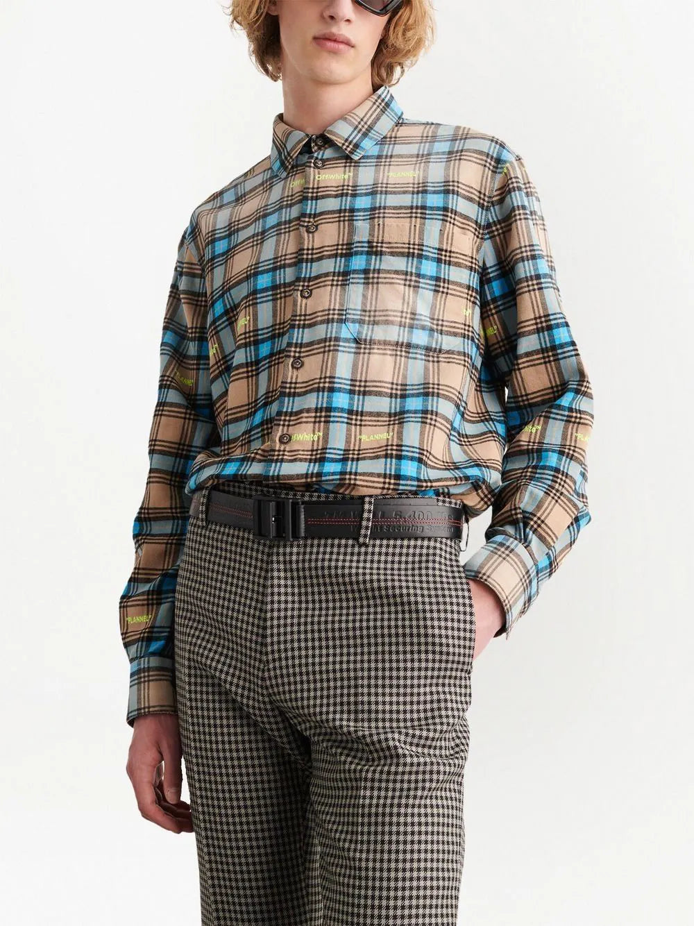 Off-white Industrial leather belt