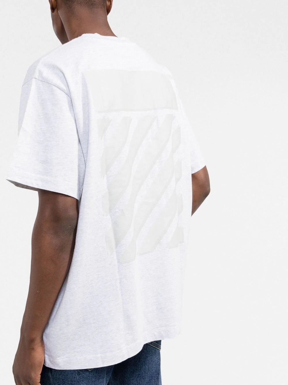 Off-white Diag stripe print T-shirt