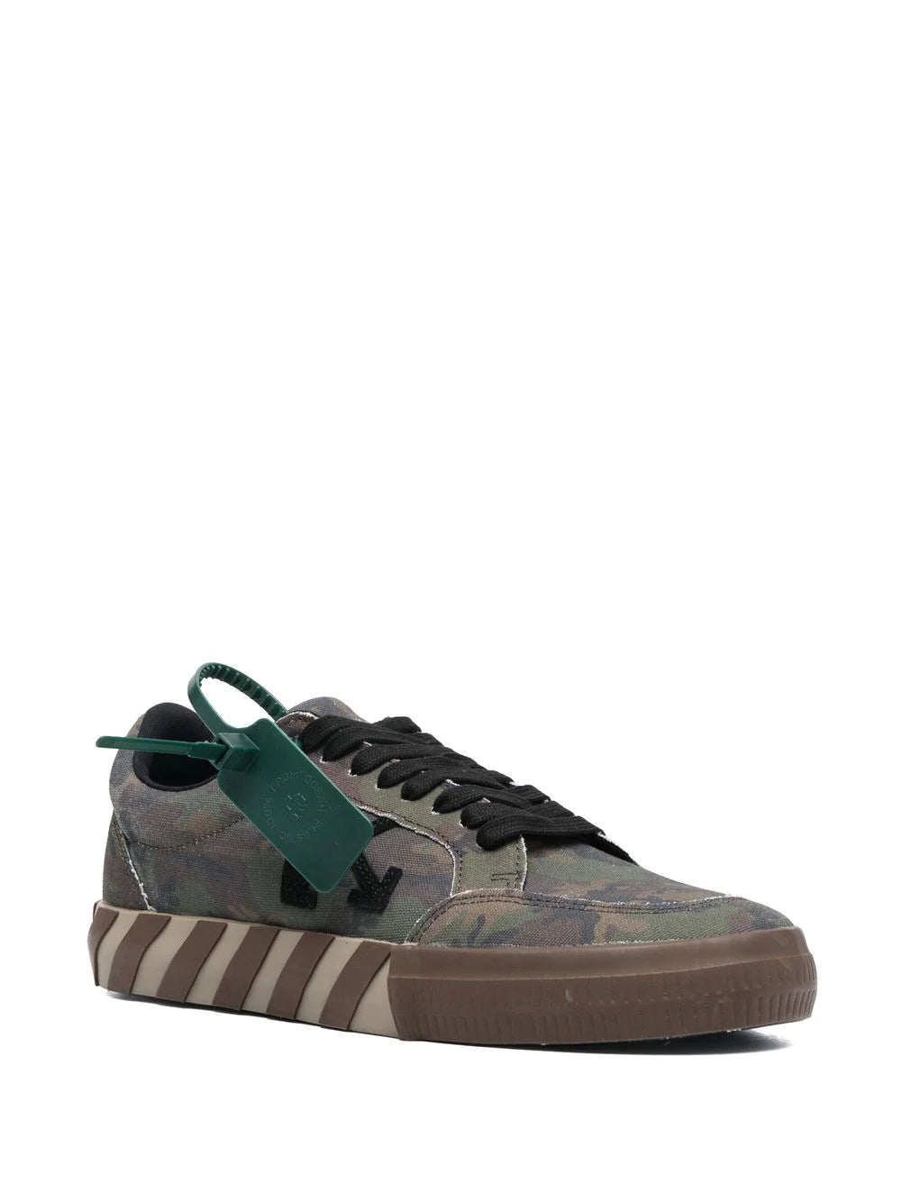 Off-white Low Vulcanized camouflage-print sneakers