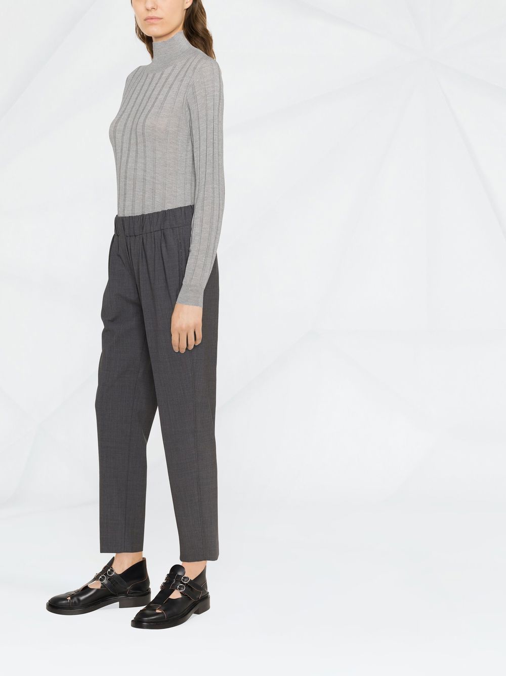 Brunello Cucinelli cropped tailored trousers