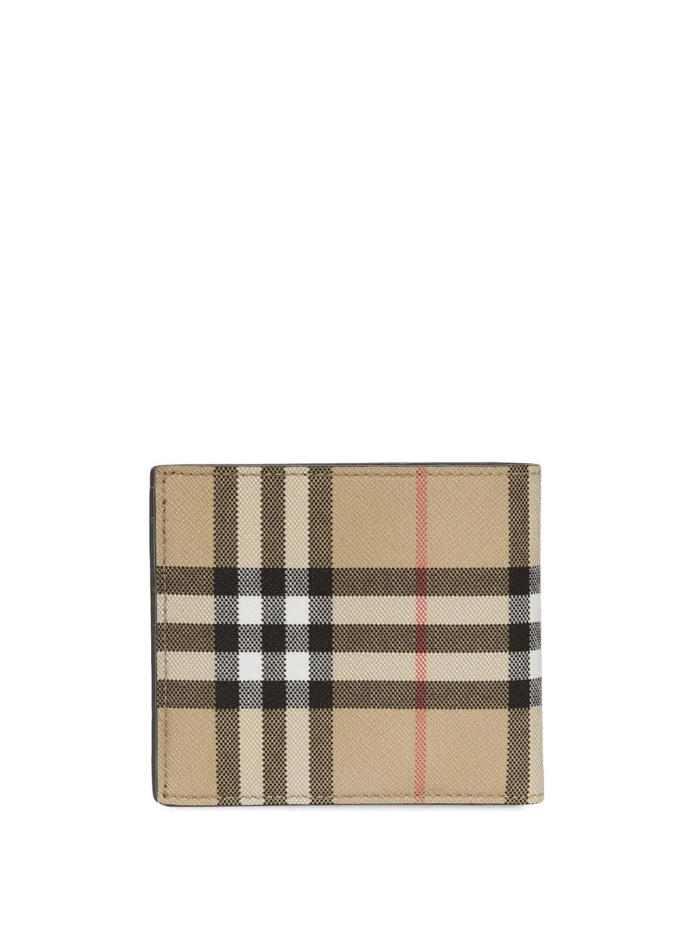 Burberry check-pattern bi-fold wallet