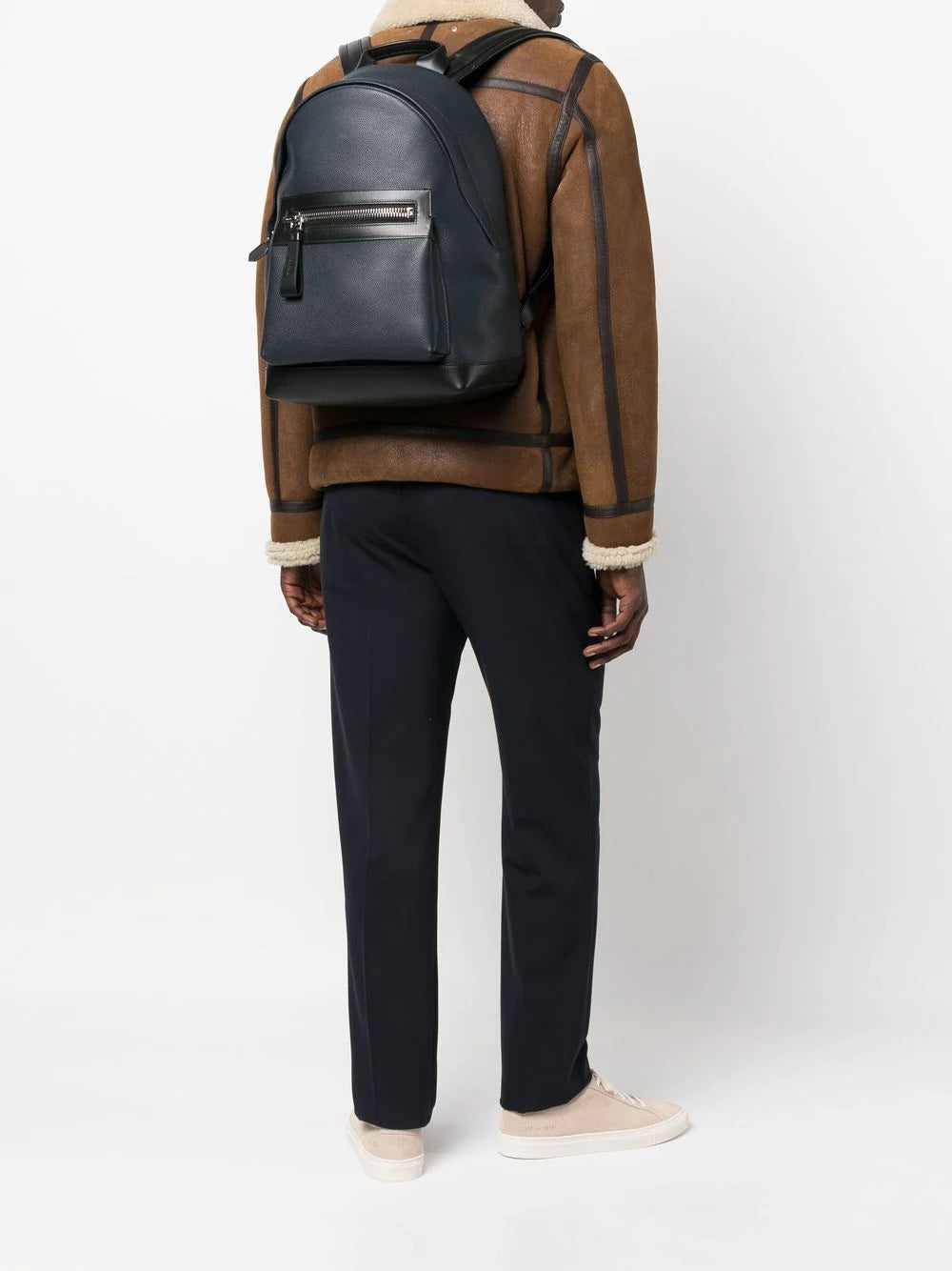 Tom Ford  pocket-detail leather backpack