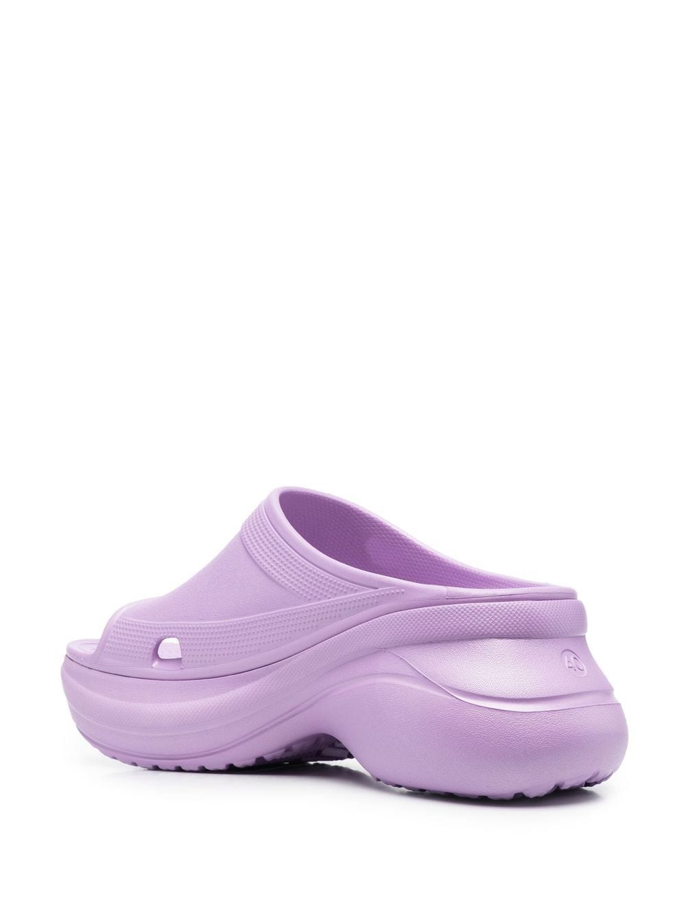 Balenciaga x Crocs Pool Crocs platform sandals