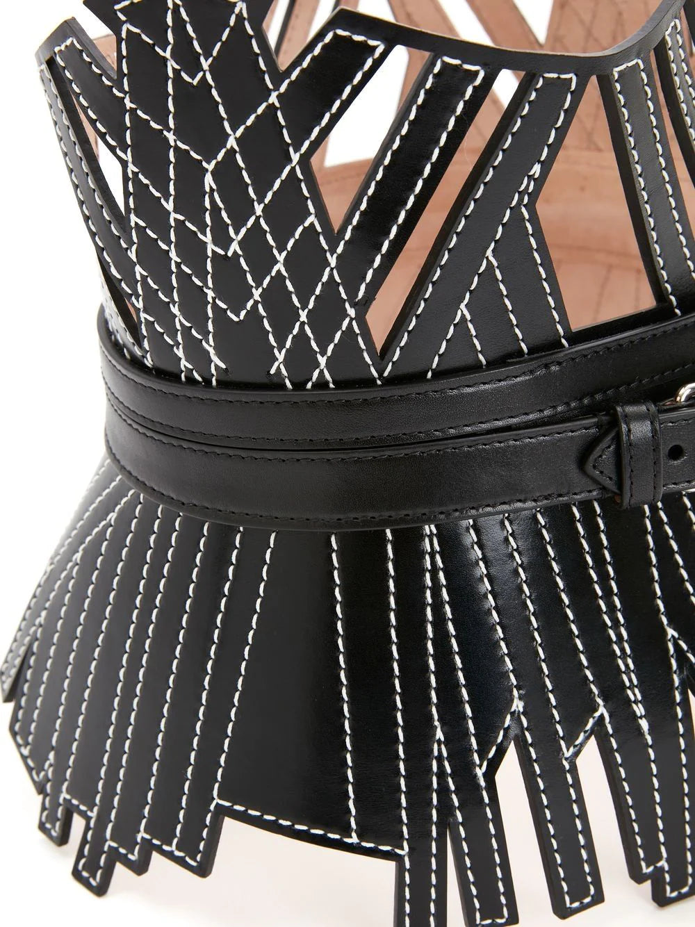 Alexander McQueen Cage corset belt