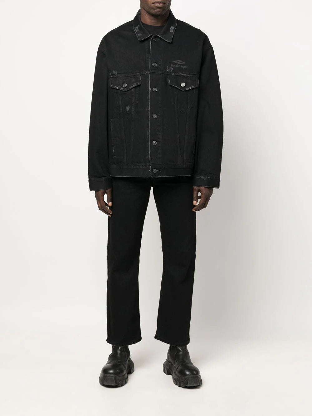 Balenciaga raw-cut slim-fit jeans