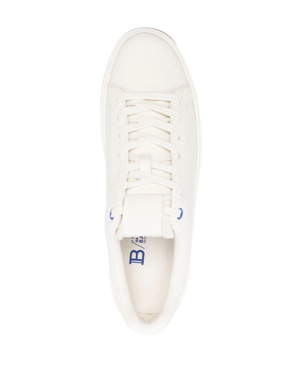 Balmain B-Court monogram-embossed sneakers - Image 4