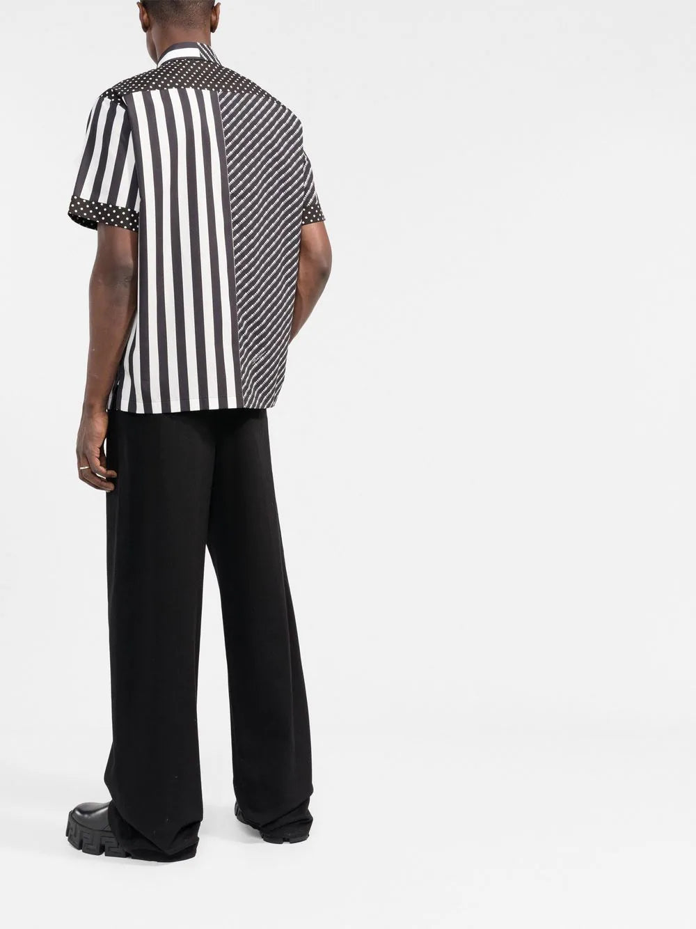 Dolce & gabbana  mix-print short-sleeved shirt