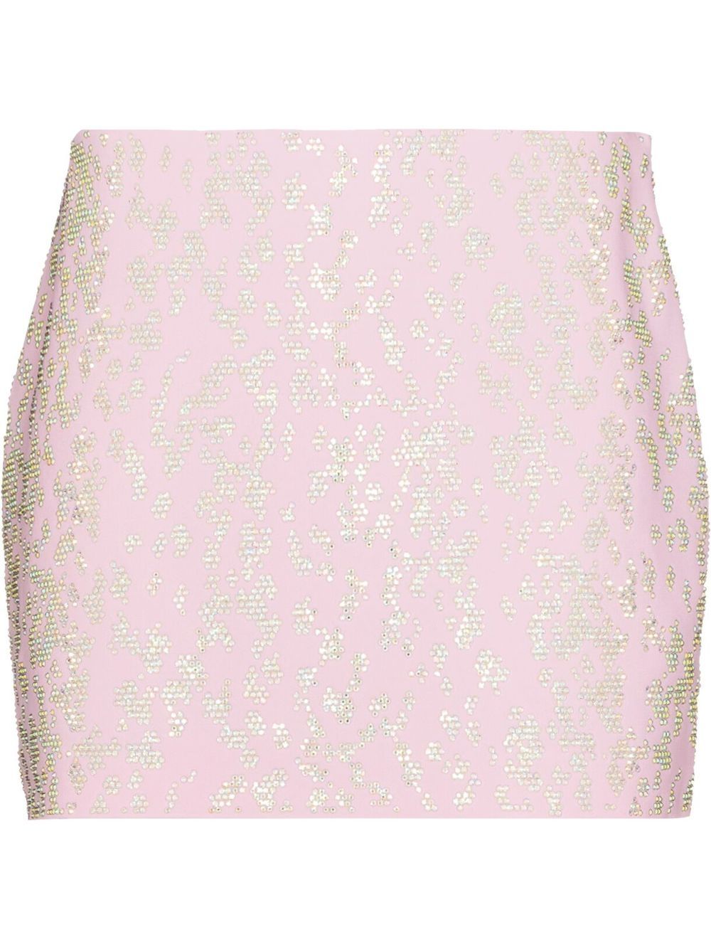 Blumarine  rhinestone-embellished miniskirt