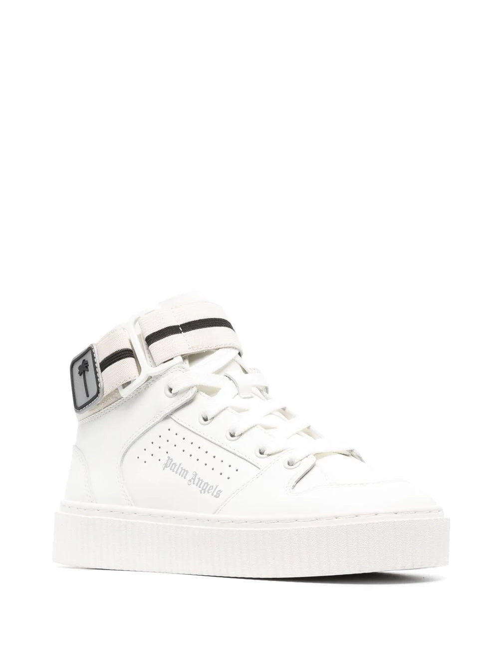 Palm Angels branded strap-detail sneakers