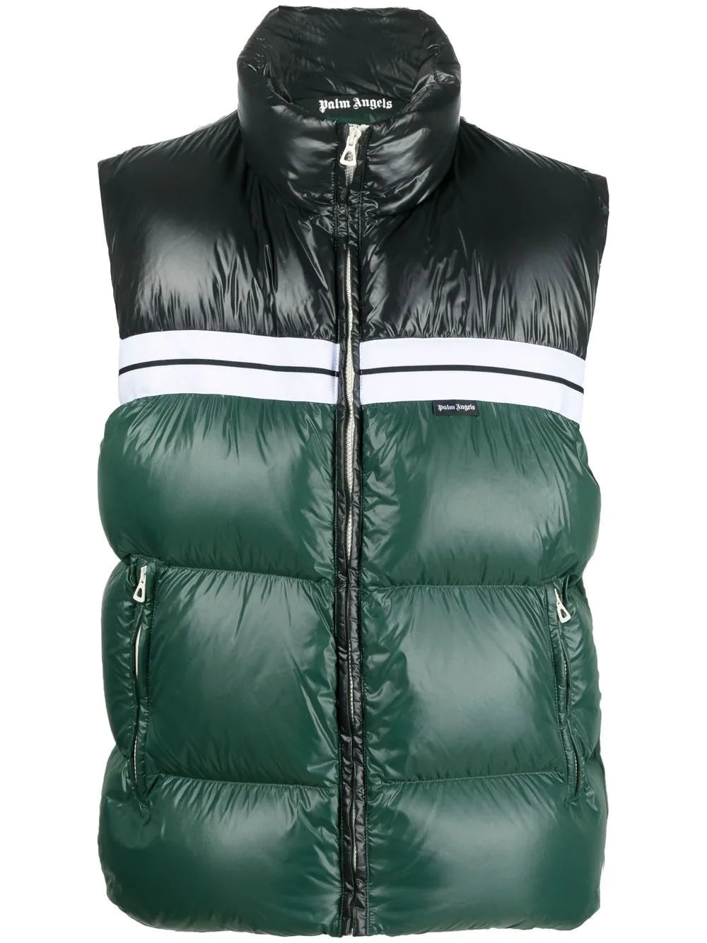 Palm Angels  colour-block padded gilet