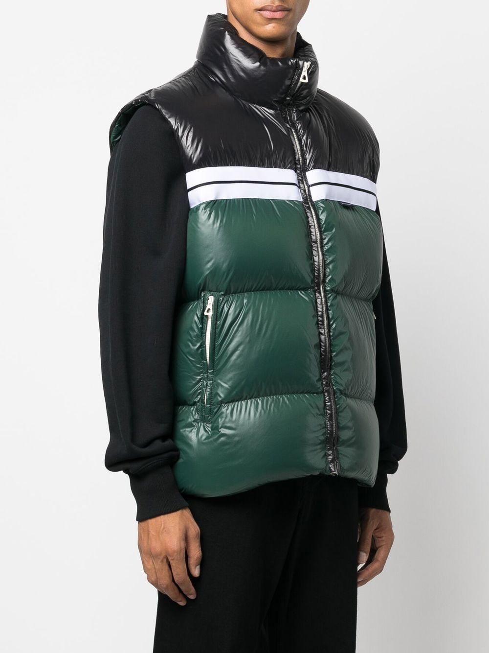 Palm Angels  colour-block padded gilet