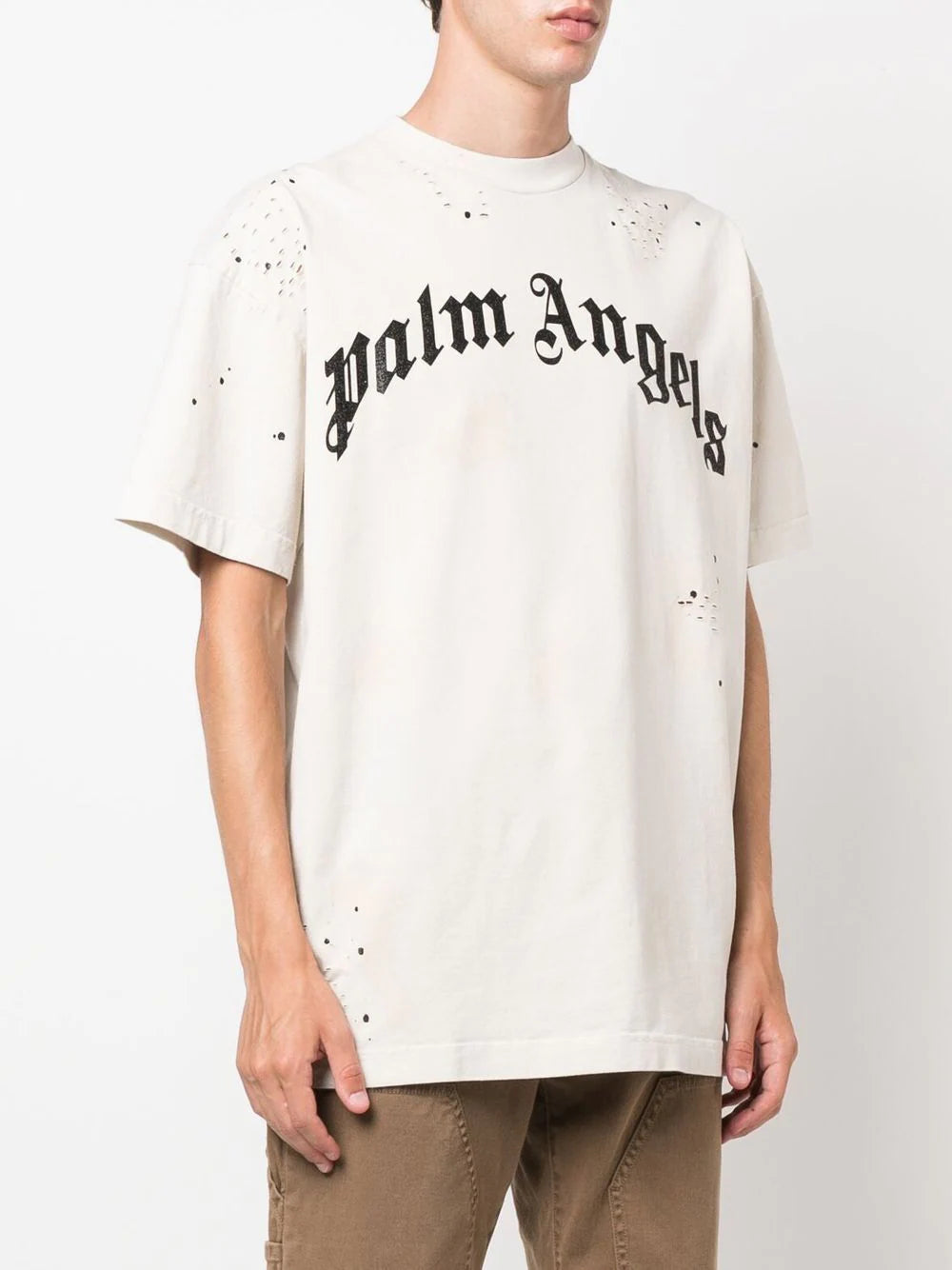 Palm Angels logo-print T-shirt