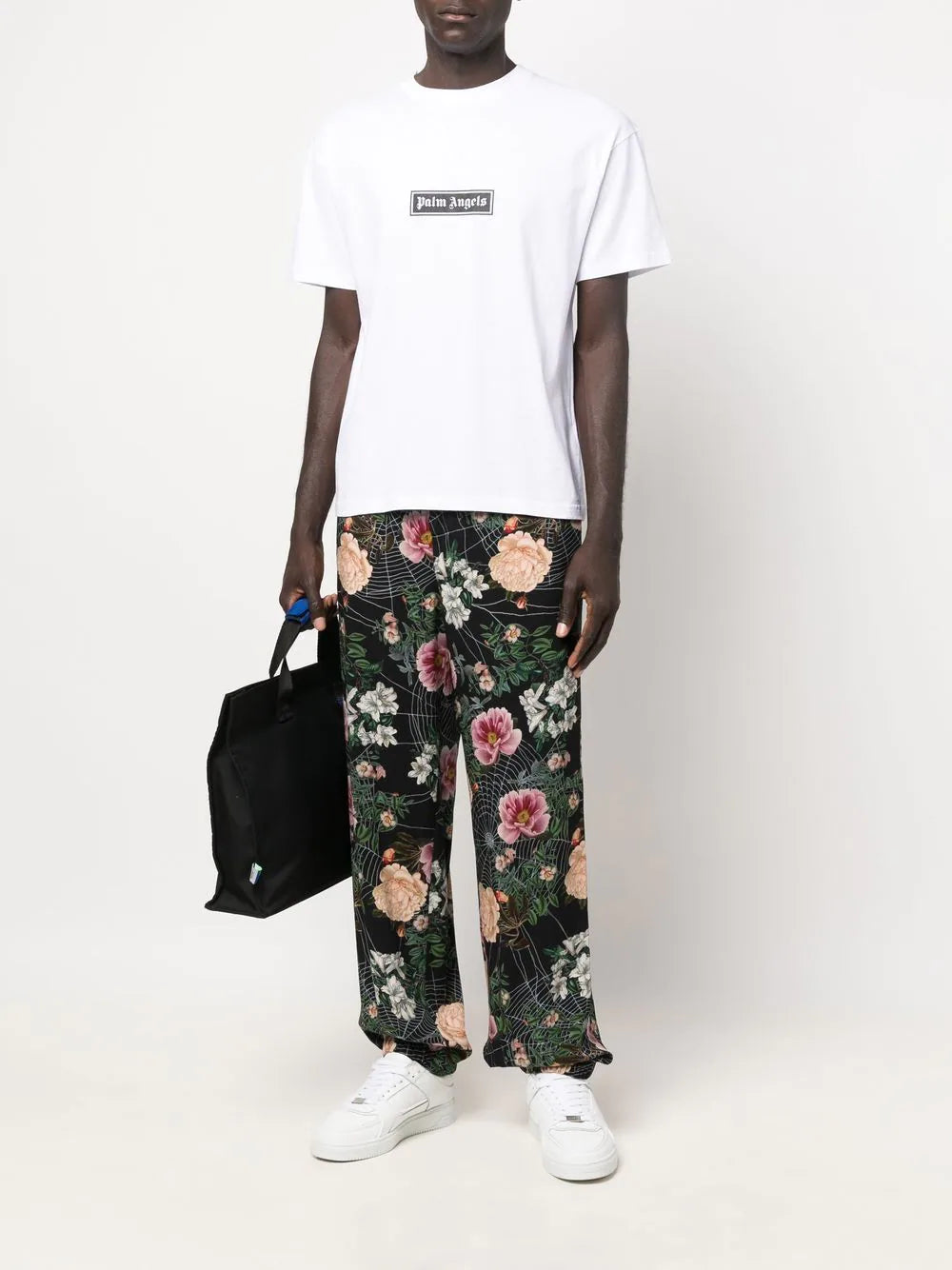 Palm Angels logo-print T-shirt