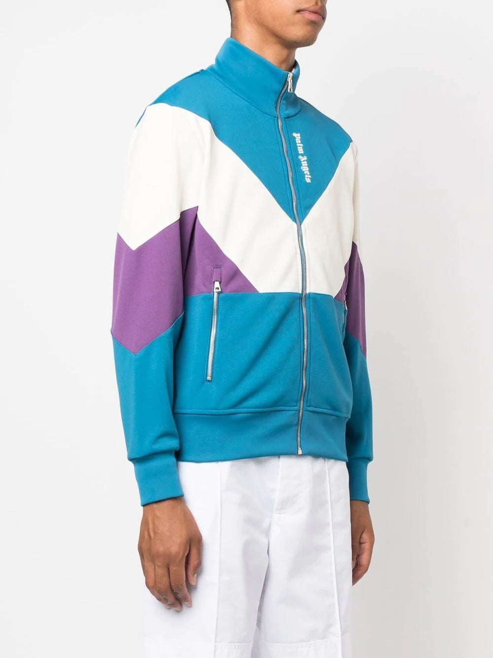 Palm Angels  colour-block track jacket