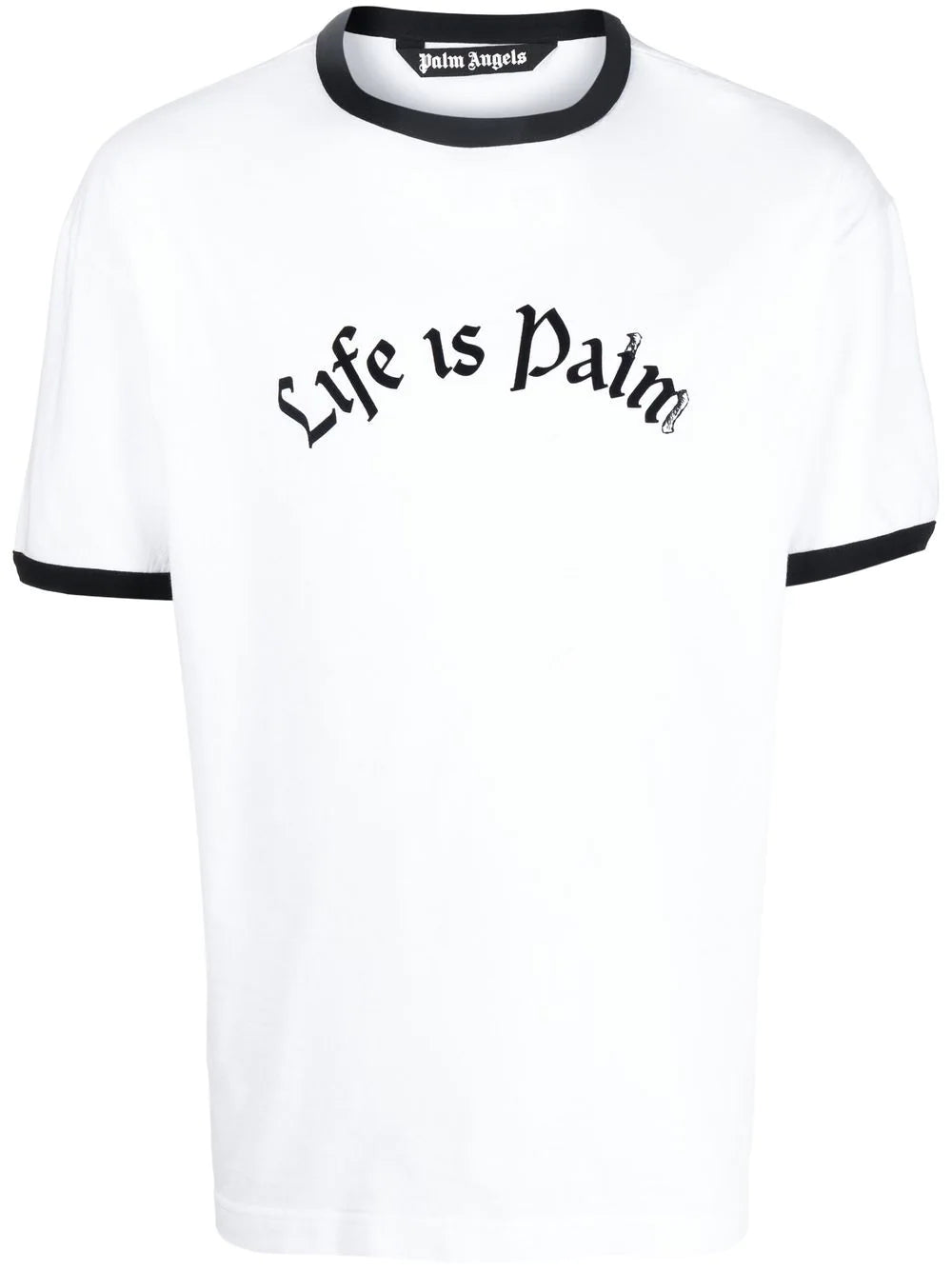 Palm Angels slogan-print short-sleeve T-shirt