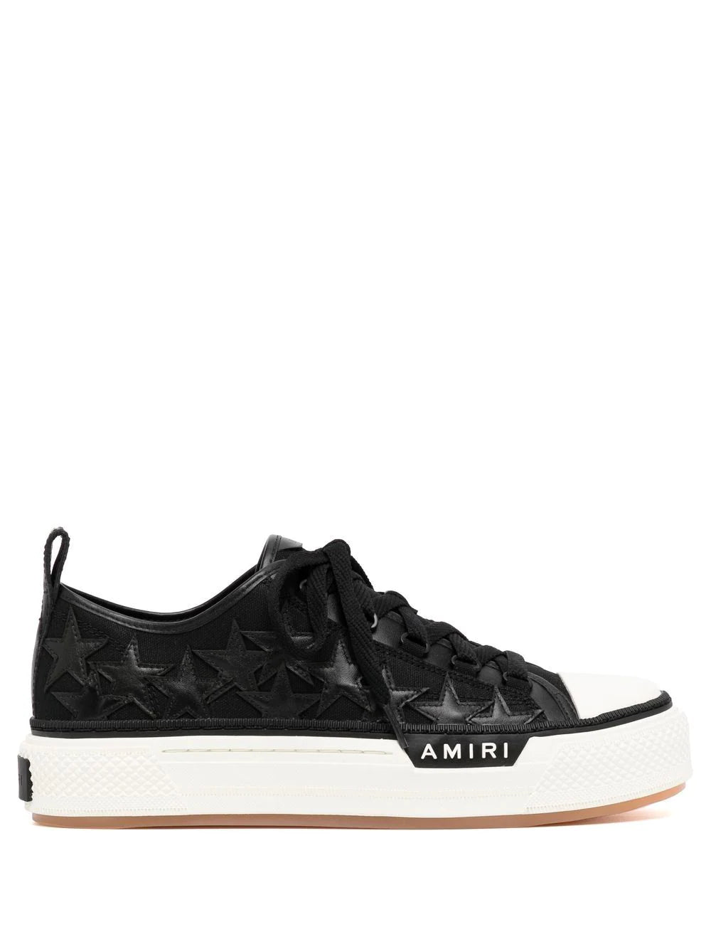 Amiri star-detailing low top trainers