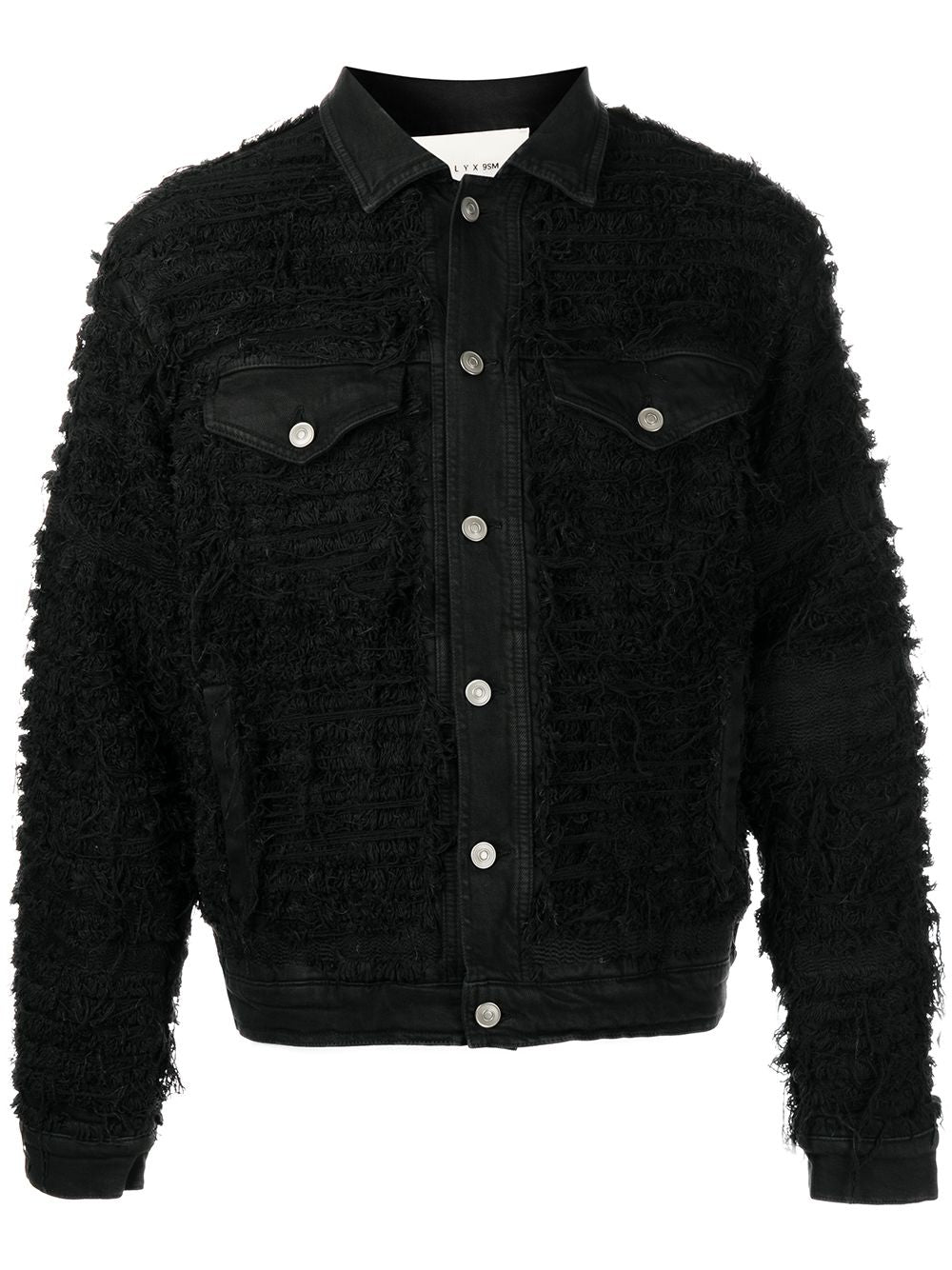 1017 ALYX 9SM  frayed denim jacket