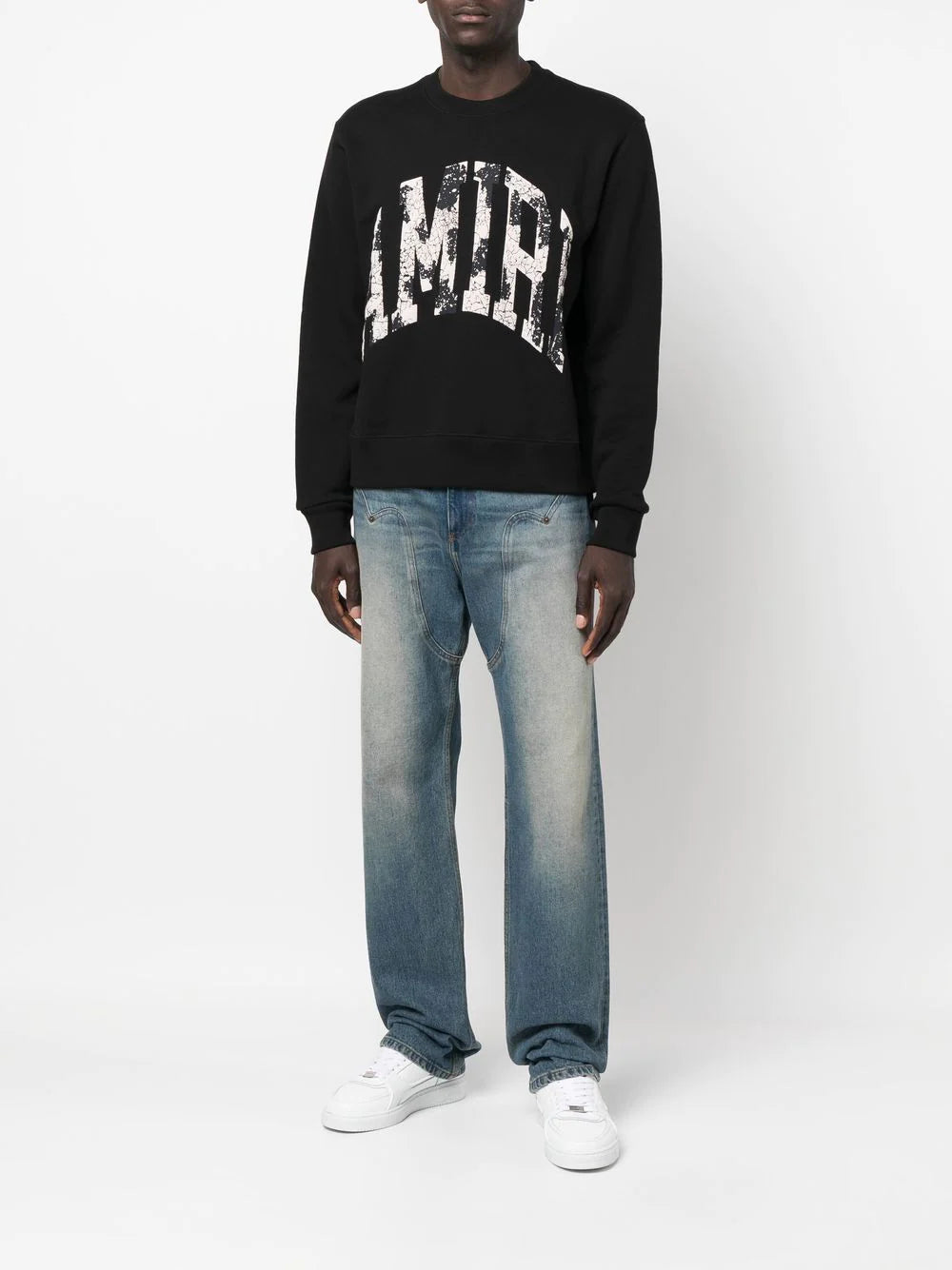 AMIRI  logo-print detail sweatshirt