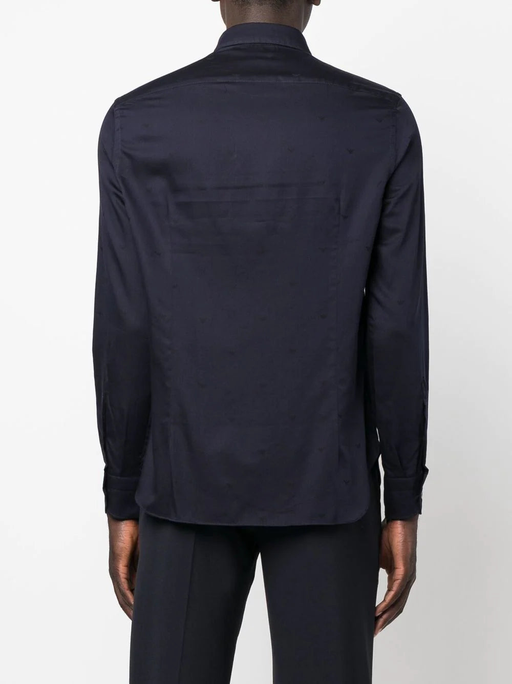 Emporio Armani long-sleeved cotton shirt
