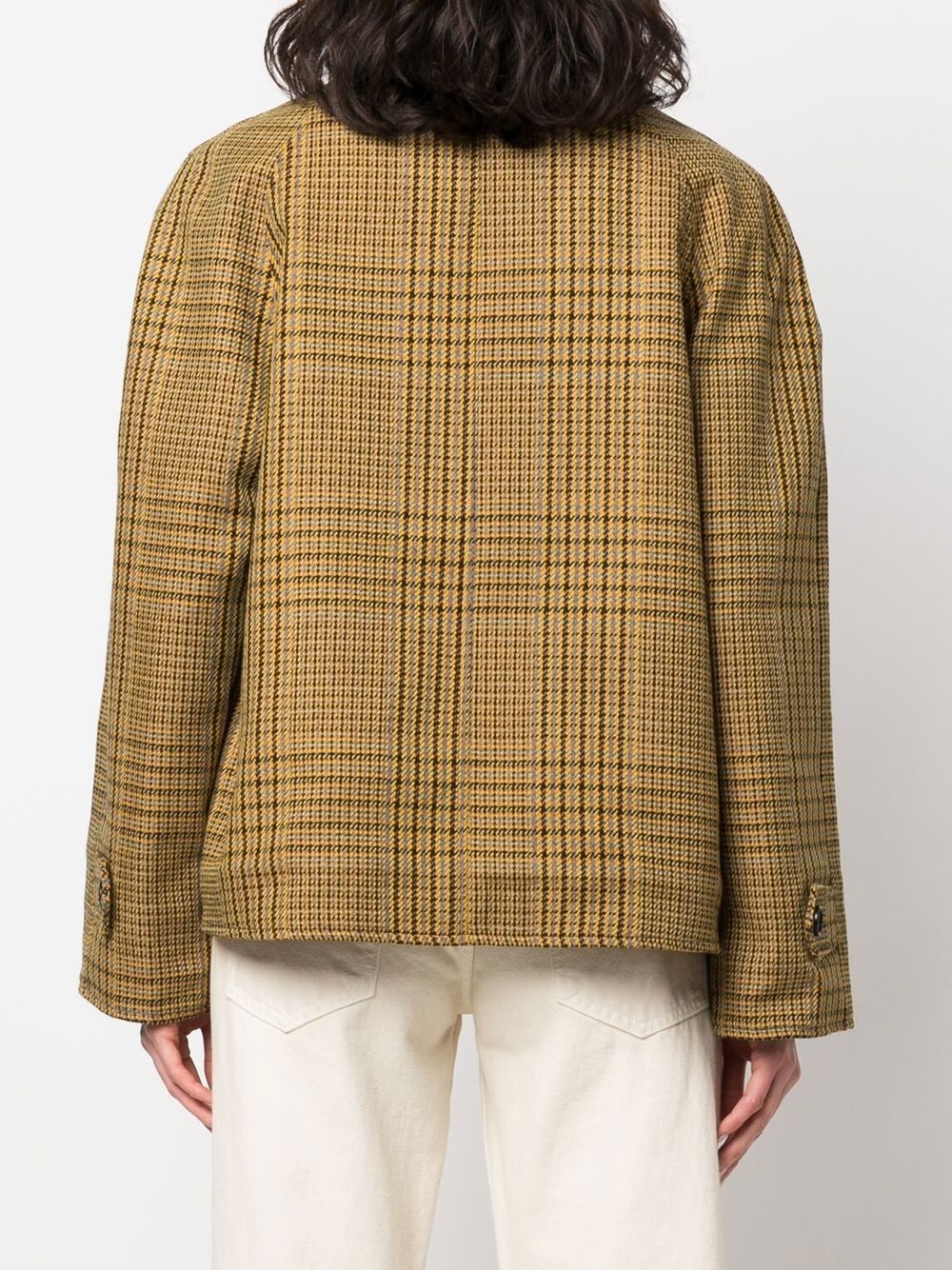ASPESI checked single-breasted jacket