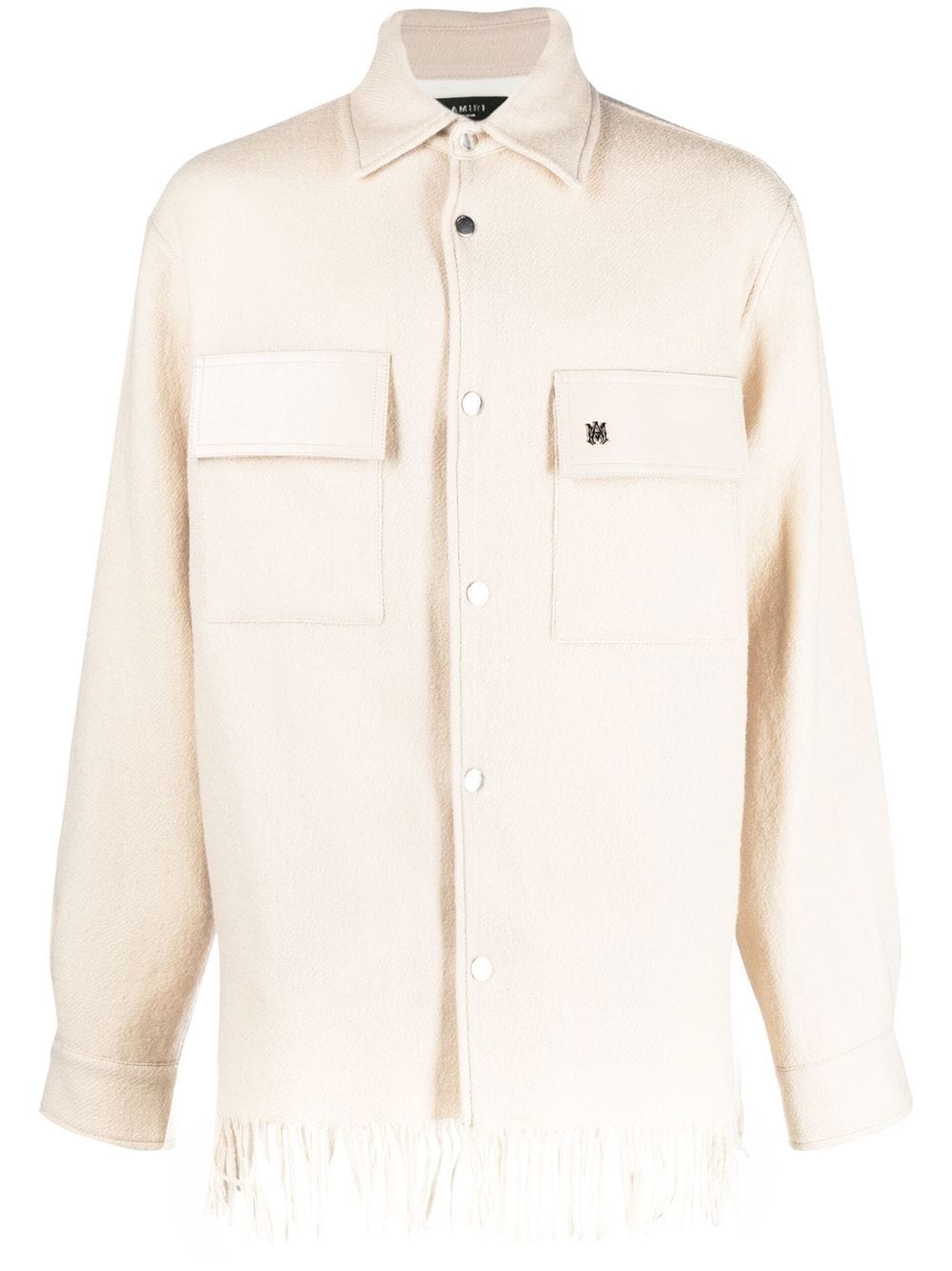 AMIRI  fringed padded shirt jacket