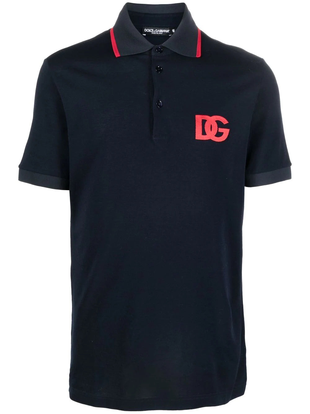 Dolce & gabbana logo print polo shirt