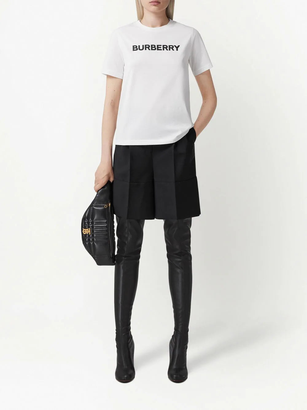 Burberry logo-print organic cotton T-shirt