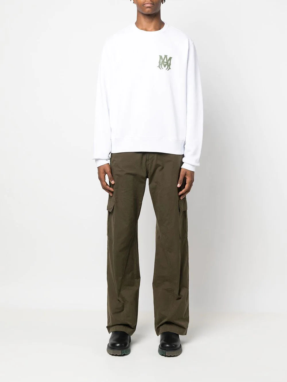 AMIRI logo-print cotton sweatshirt