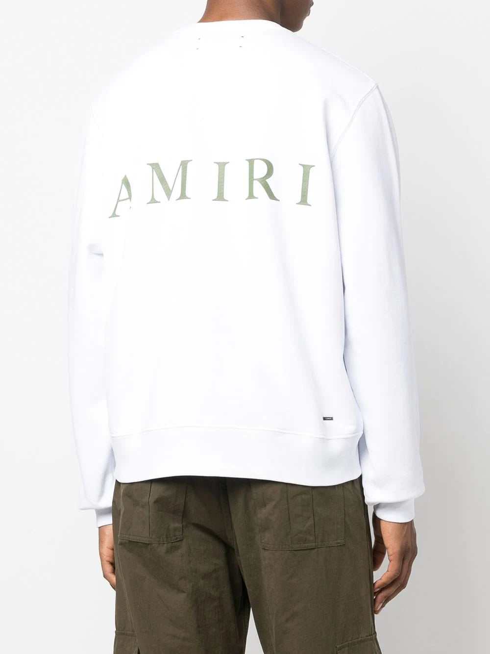 AMIRI logo-print cotton sweatshirt