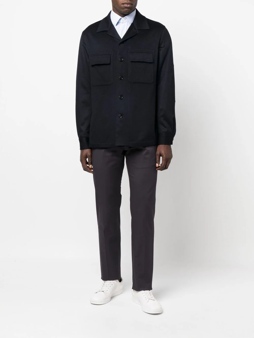 Zegna  Alba Oasi cashmere overshirt