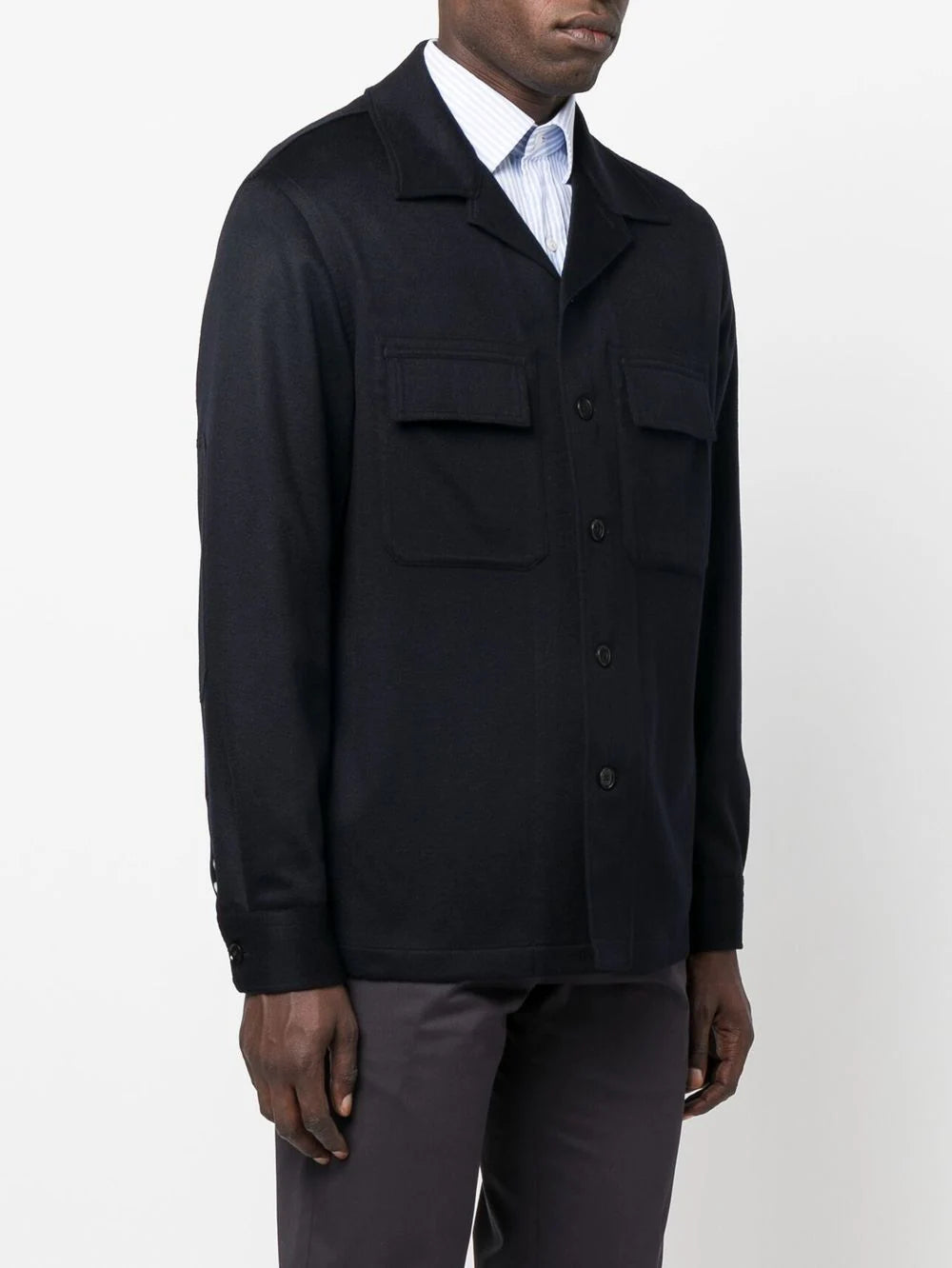 Zegna  Alba Oasi cashmere overshirt