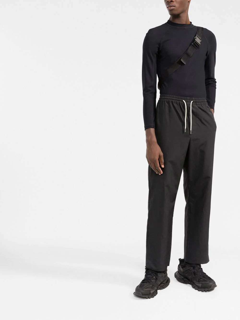 Balmain  logo long-sleeve top