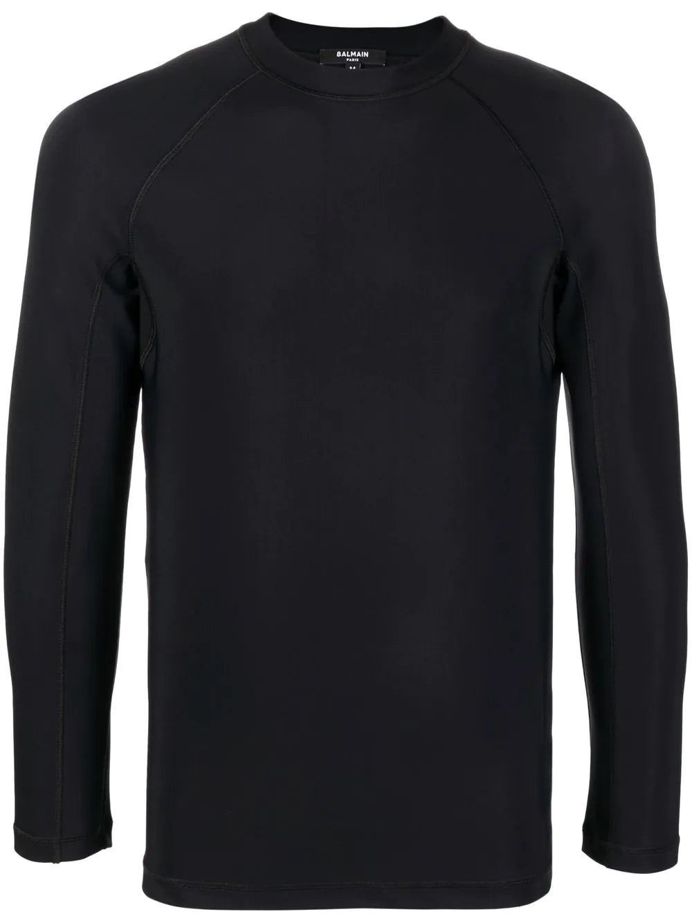 Balmain  logo long-sleeve top