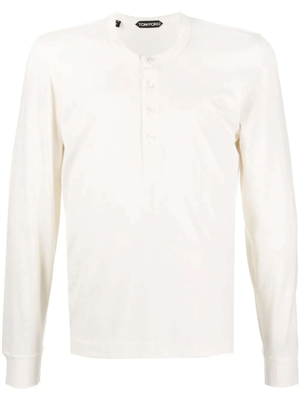 Tom Ford Henley-neck long-sleeve T-shirt