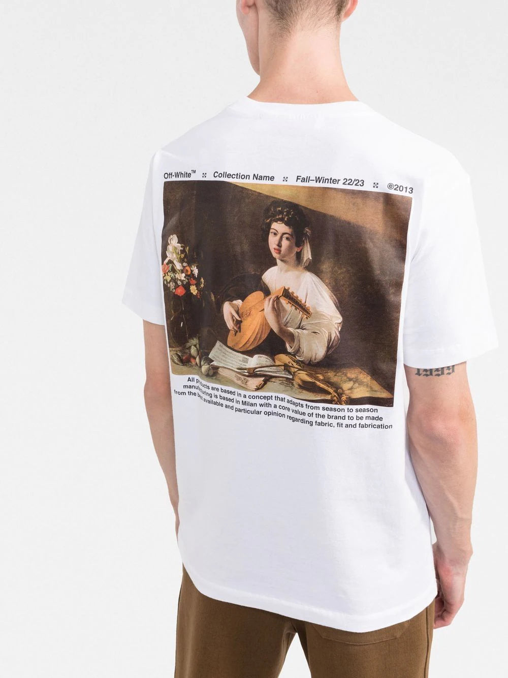 Off-white Caravaggio-print T-shirt