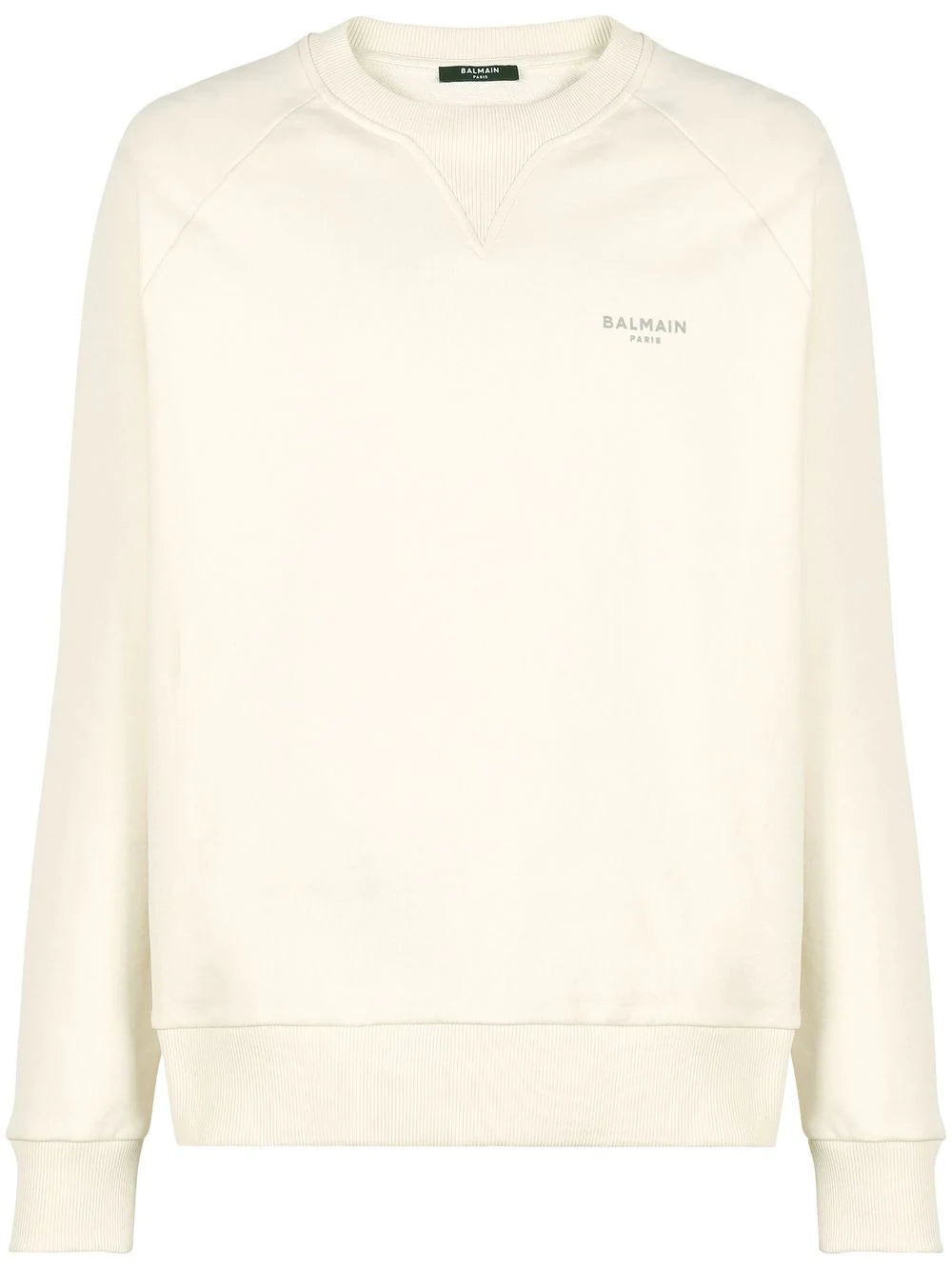 Balmain  logo-print cotton sweatshirt